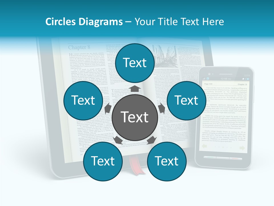 Publishing Reading Online PowerPoint Template