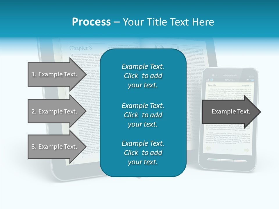Publishing Reading Online PowerPoint Template