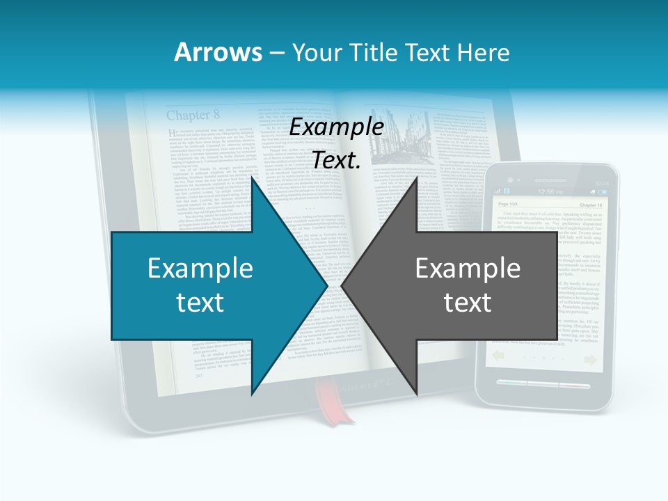 Publishing Reading Online PowerPoint Template