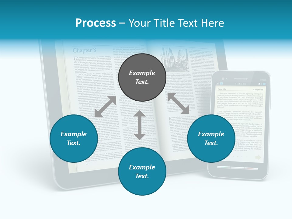 Publishing Reading Online PowerPoint Template