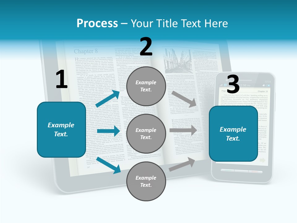 Publishing Reading Online PowerPoint Template