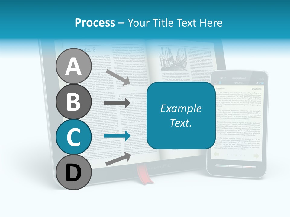 Publishing Reading Online PowerPoint Template