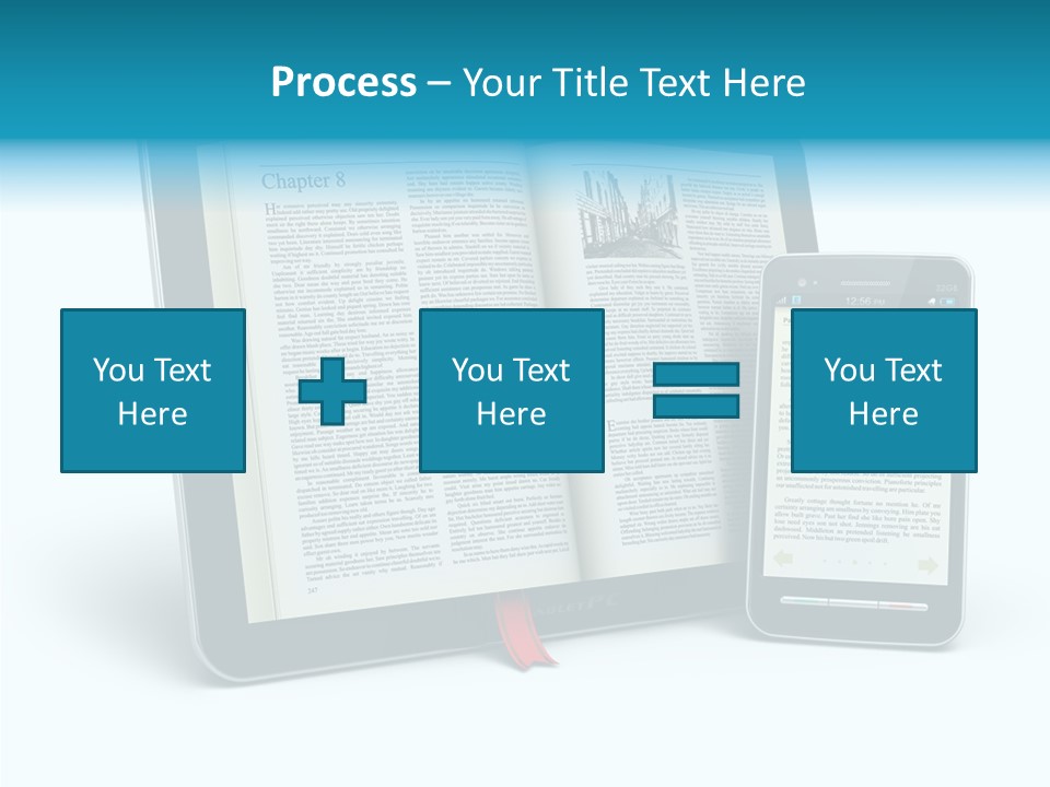 Publishing Reading Online PowerPoint Template
