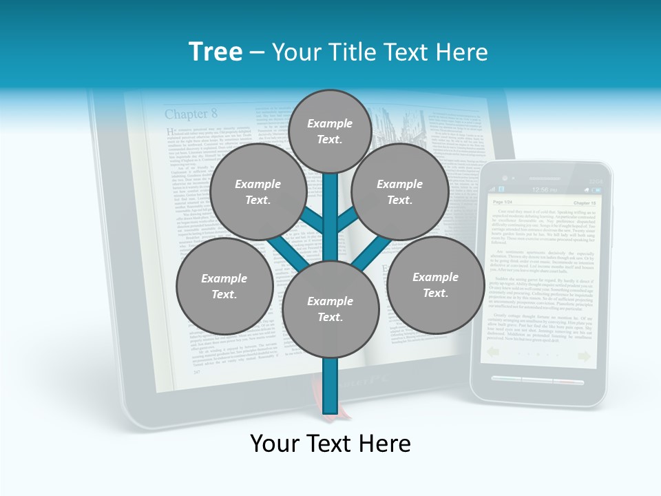 Publishing Reading Online PowerPoint Template