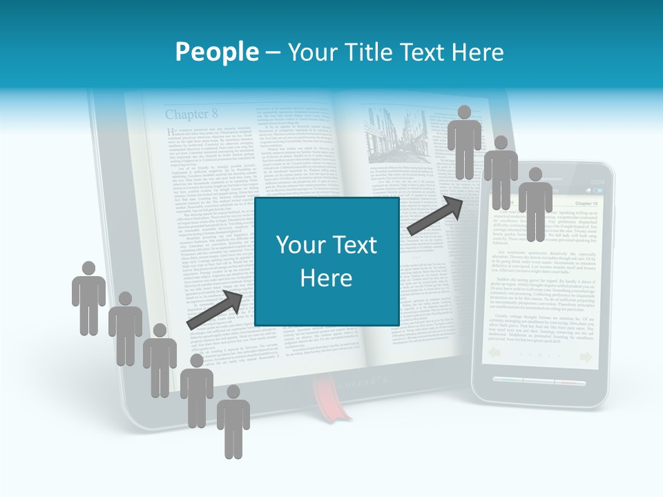 Publishing Reading Online PowerPoint Template