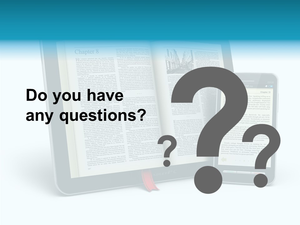 Publishing Reading Online PowerPoint Template