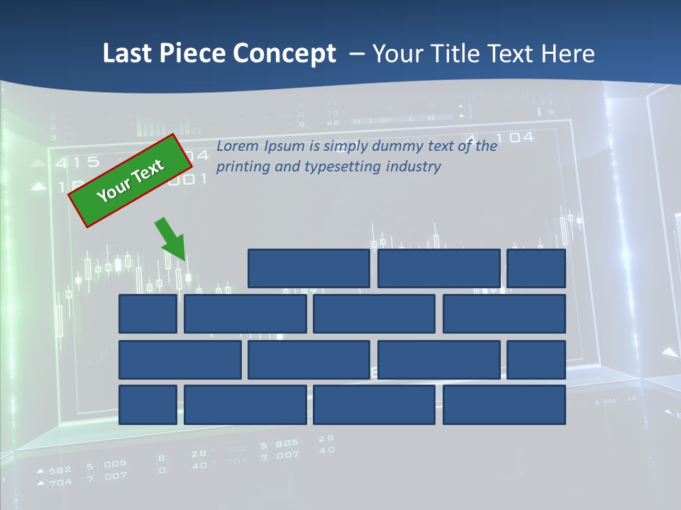 Chart Loss Selling PowerPoint Template