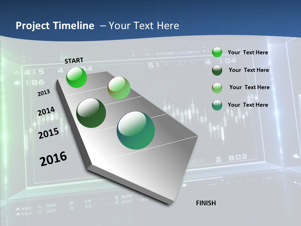 Chart Loss Selling PowerPoint Template
