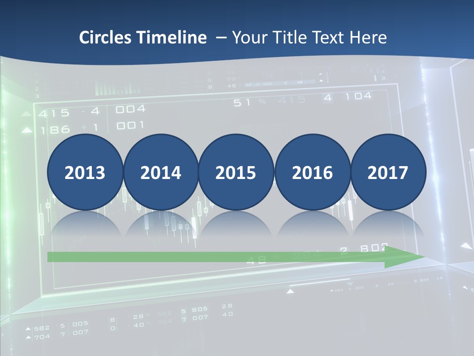Chart Loss Selling PowerPoint Template