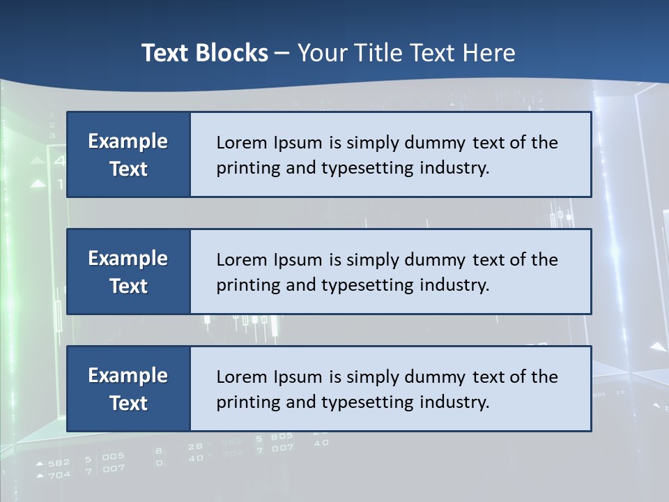 Chart Loss Selling PowerPoint Template