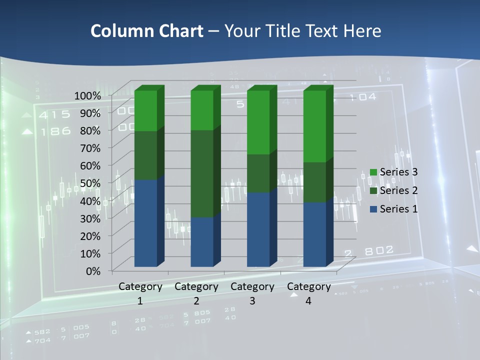 Chart Loss Selling PowerPoint Template