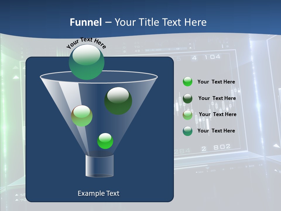 Chart Loss Selling PowerPoint Template