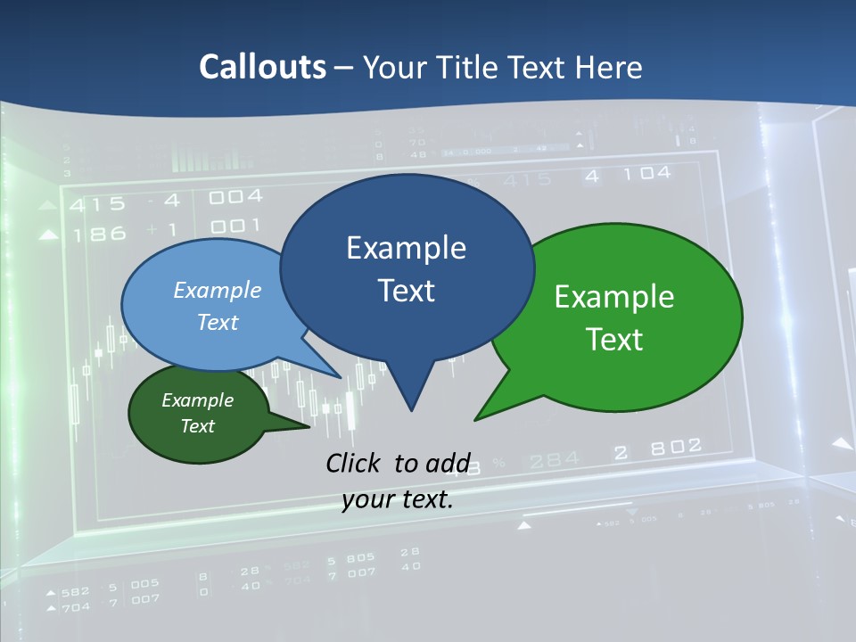 Chart Loss Selling PowerPoint Template