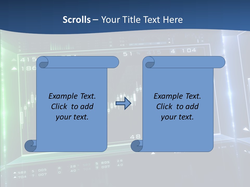 Chart Loss Selling PowerPoint Template