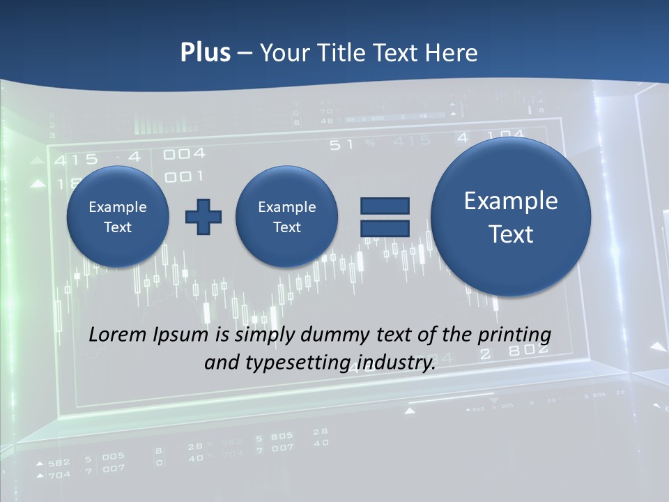 Chart Loss Selling PowerPoint Template