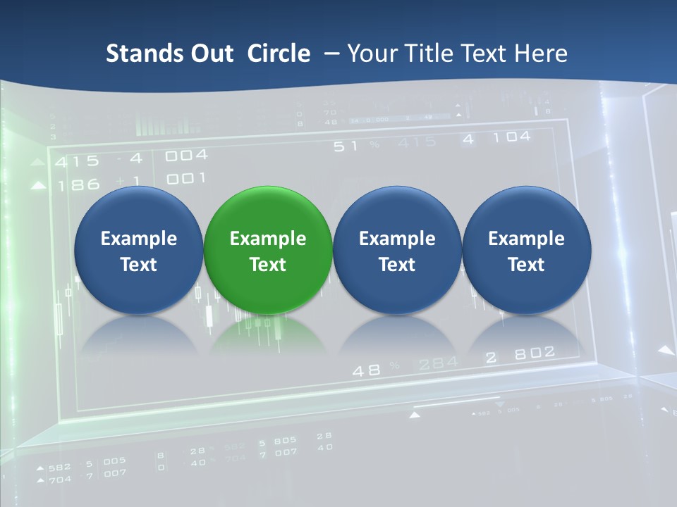 Chart Loss Selling PowerPoint Template