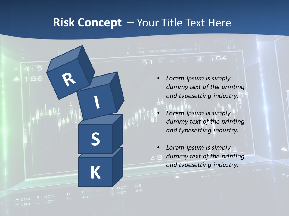 Chart Loss Selling PowerPoint Template