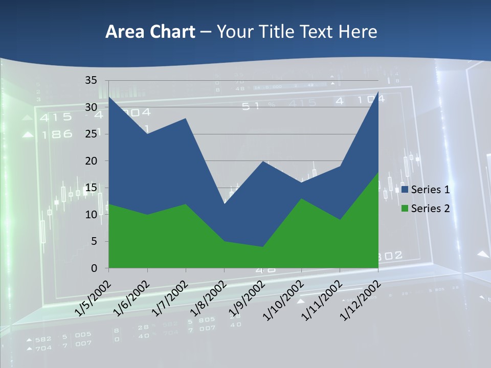 Chart Loss Selling PowerPoint Template