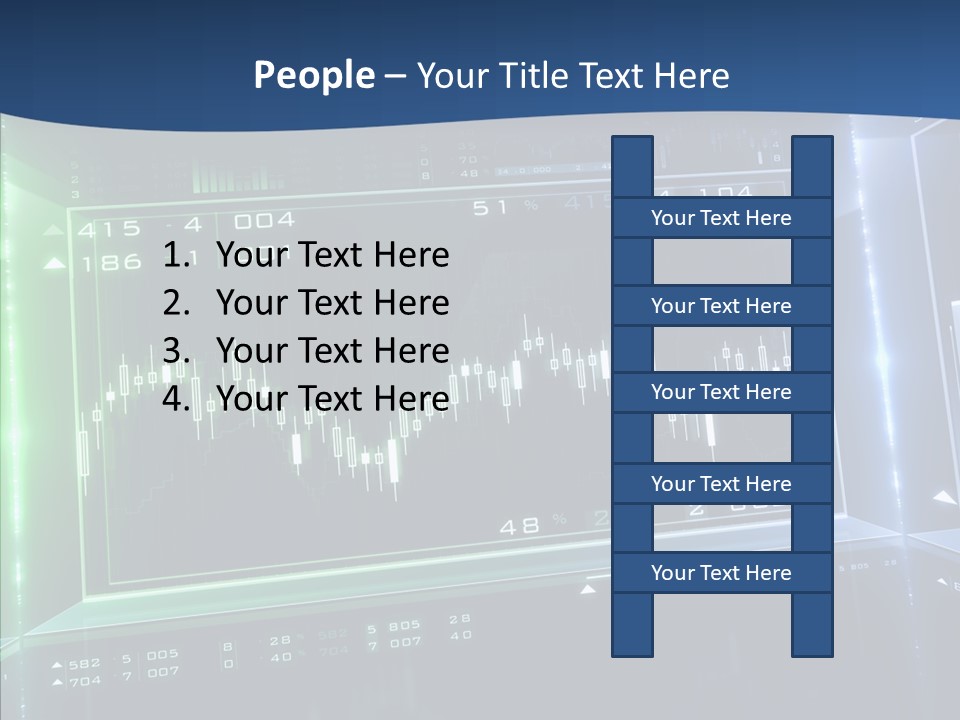 Chart Loss Selling PowerPoint Template