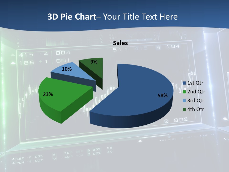Chart Loss Selling PowerPoint Template