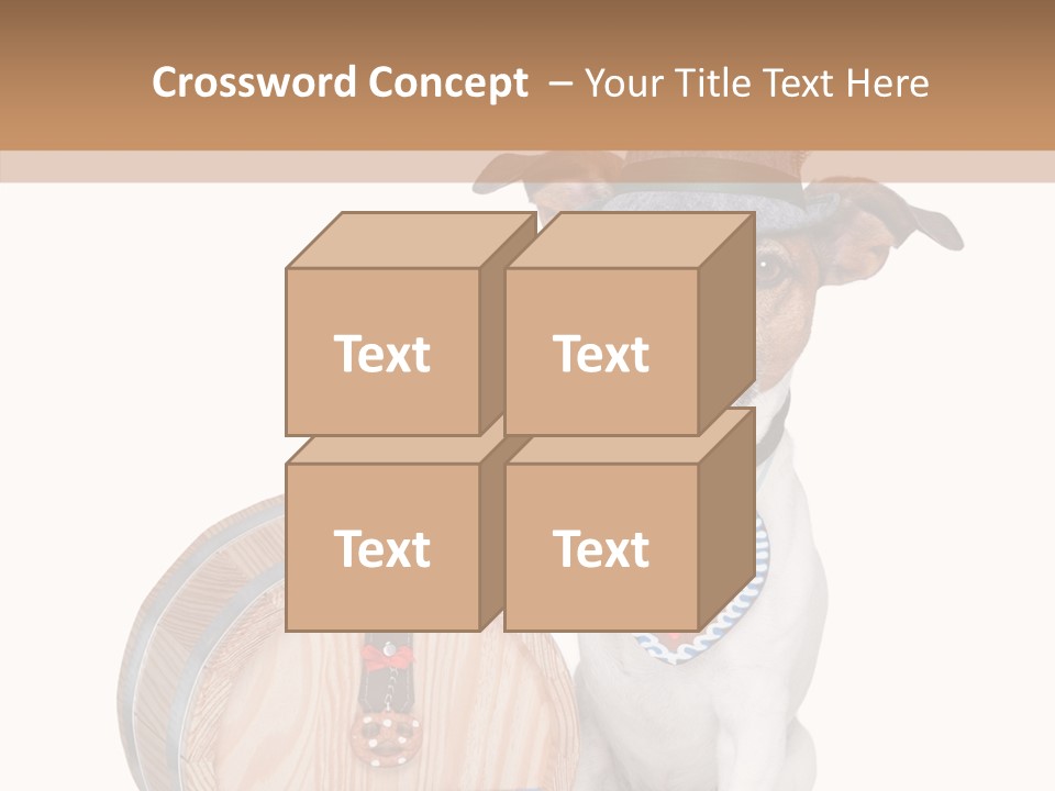 Measure Massa Hat PowerPoint Template