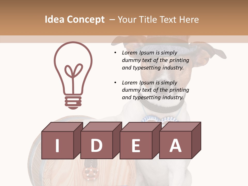 Measure Massa Hat PowerPoint Template