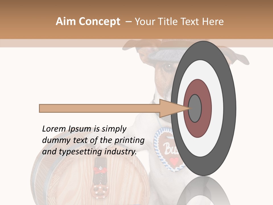 Measure Massa Hat PowerPoint Template