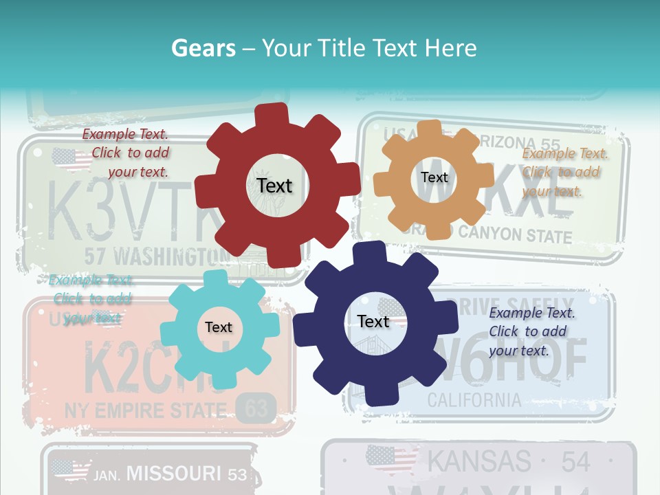 Road Traffic Transportation PowerPoint Template