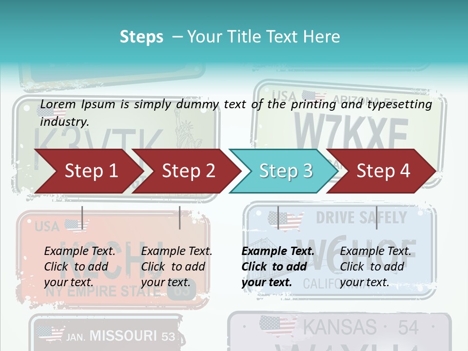 Road Traffic Transportation PowerPoint Template