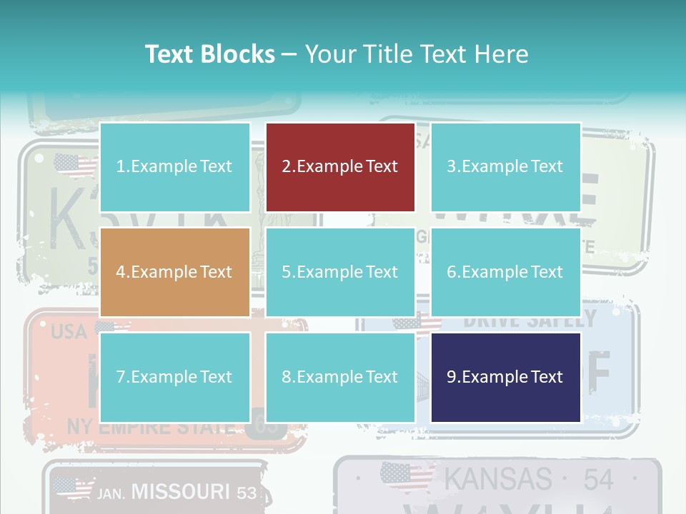 Road Traffic Transportation PowerPoint Template