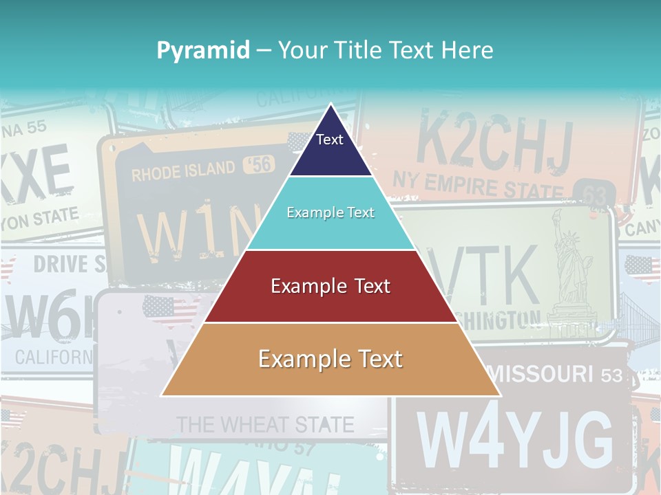 California Road Retro PowerPoint Template