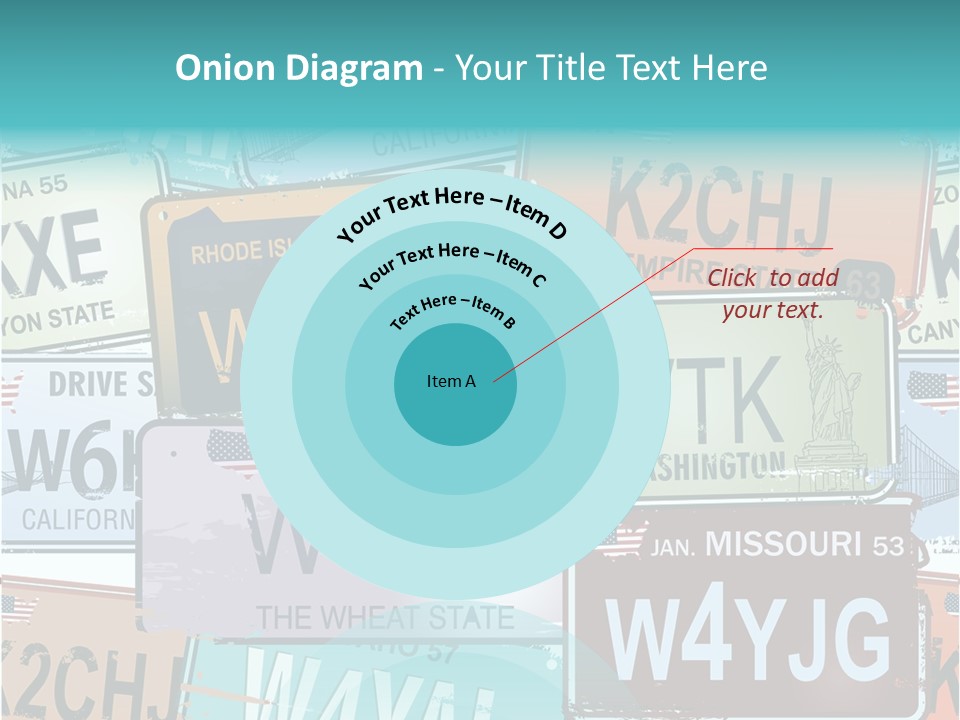 California Road Retro PowerPoint Template