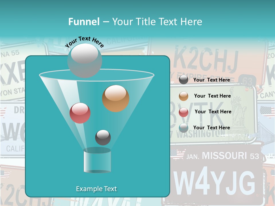 California Road Retro PowerPoint Template