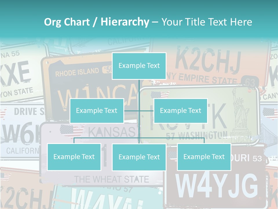 California Road Retro PowerPoint Template