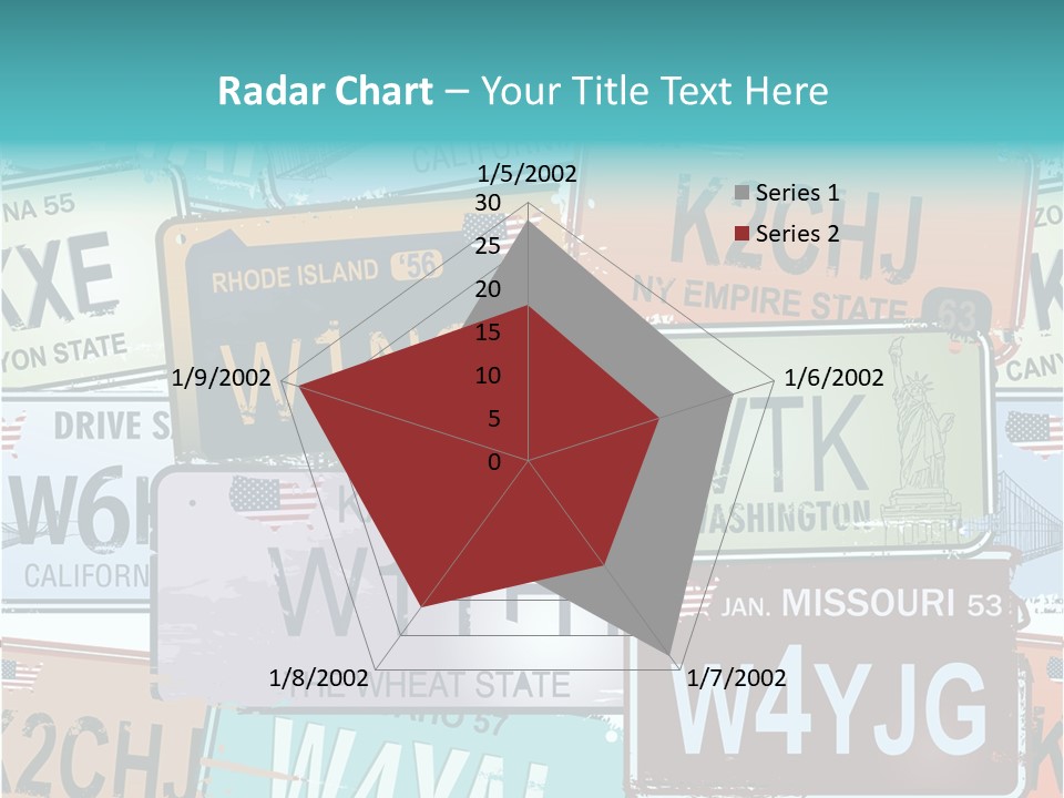 California Road Retro PowerPoint Template