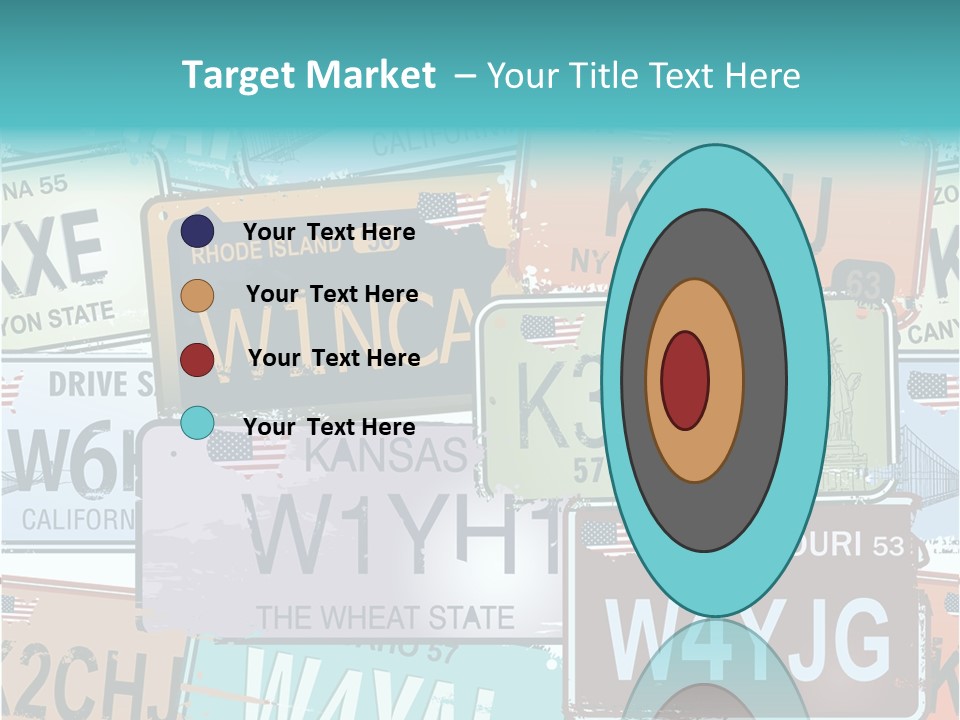 California Road Retro PowerPoint Template