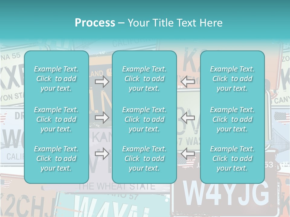 California Road Retro PowerPoint Template