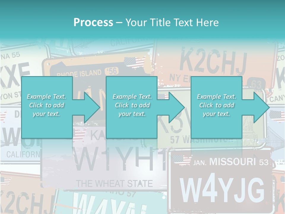 California Road Retro PowerPoint Template
