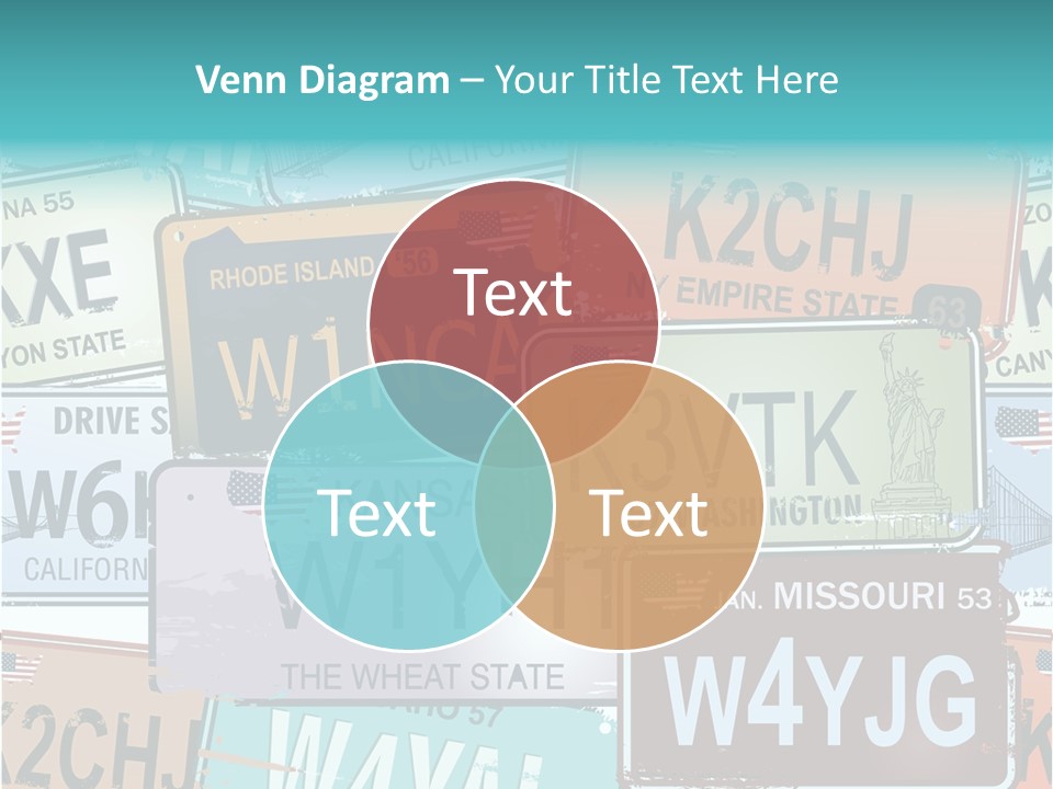 California Road Retro PowerPoint Template