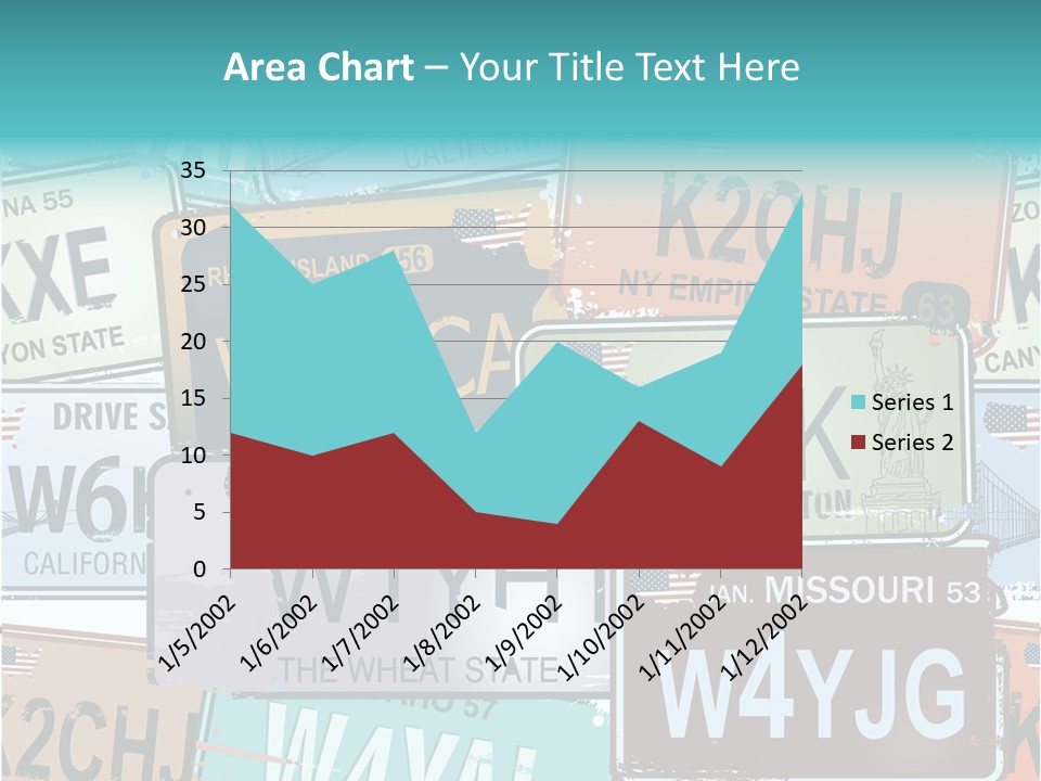 California Road Retro PowerPoint Template
