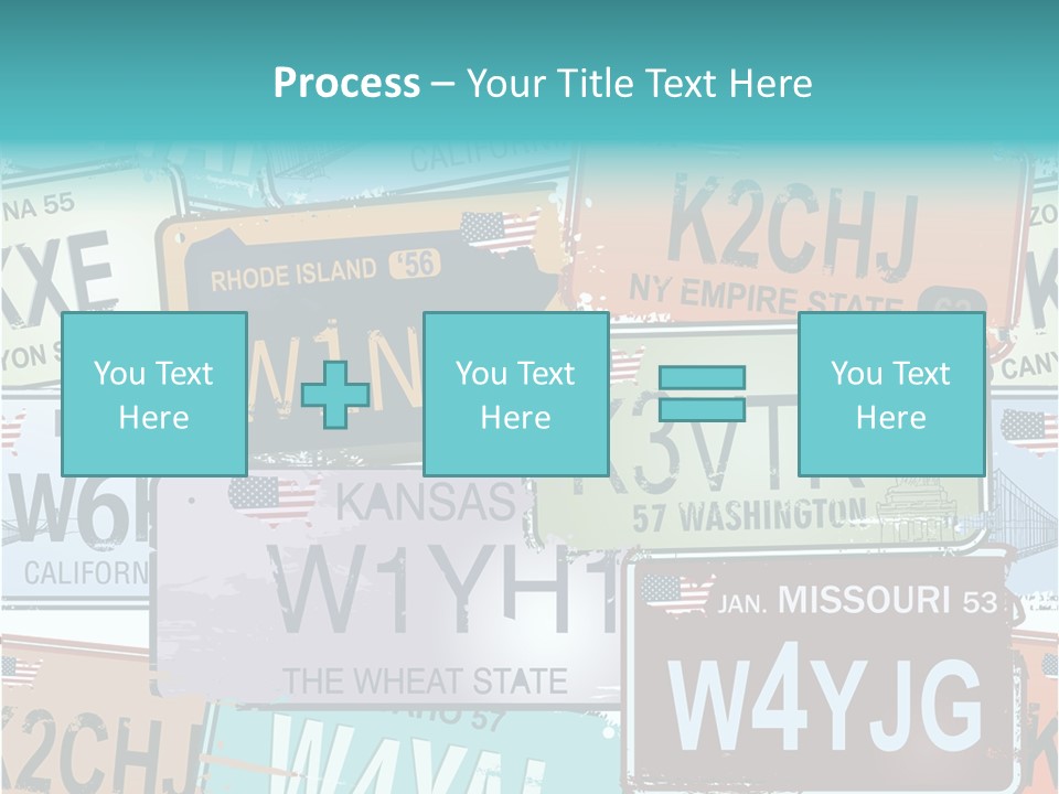 California Road Retro PowerPoint Template