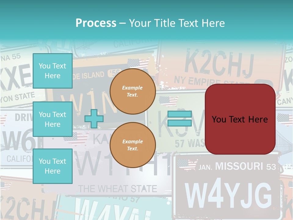 California Road Retro PowerPoint Template