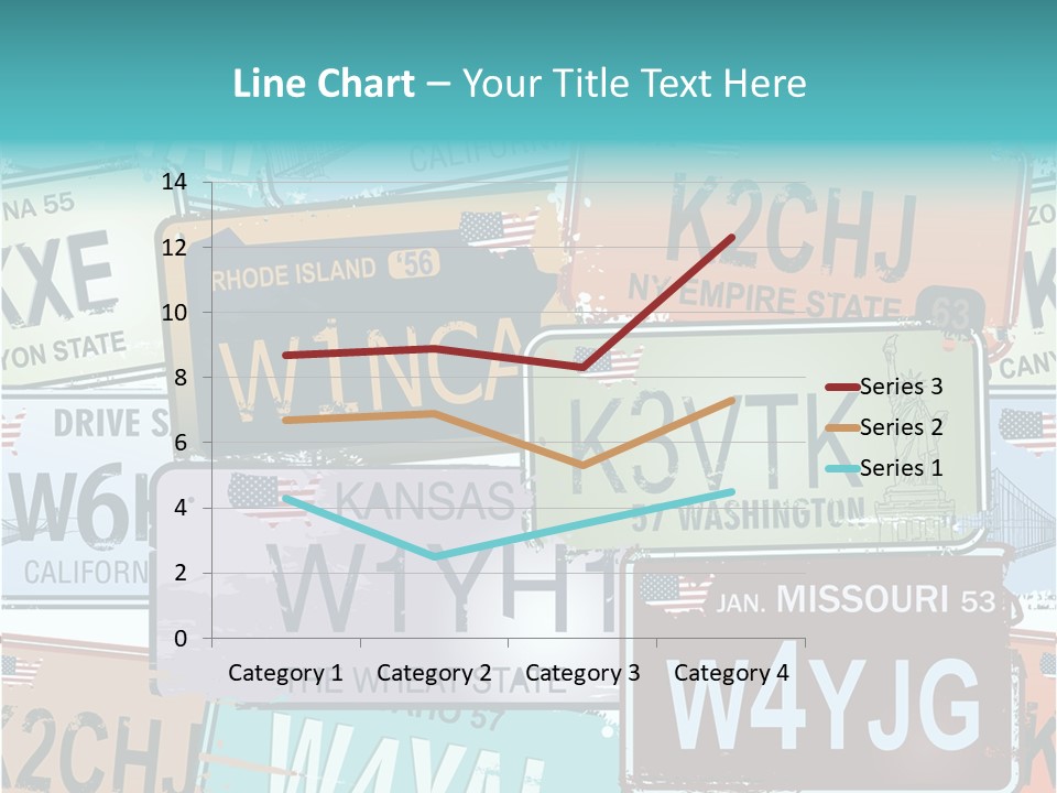 California Road Retro PowerPoint Template