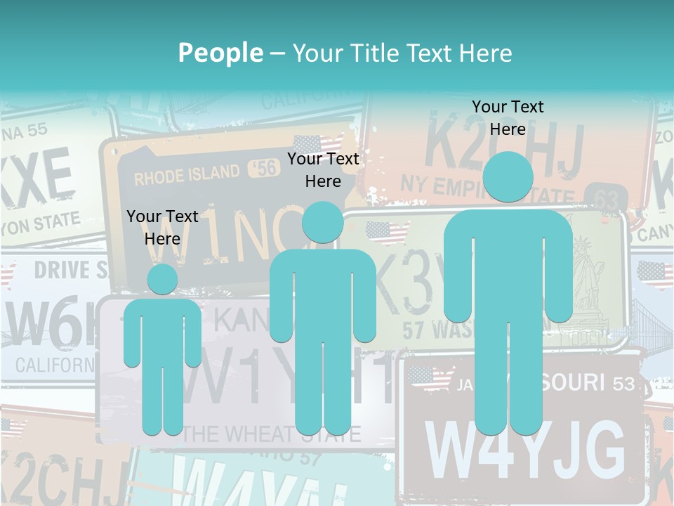 California Road Retro PowerPoint Template