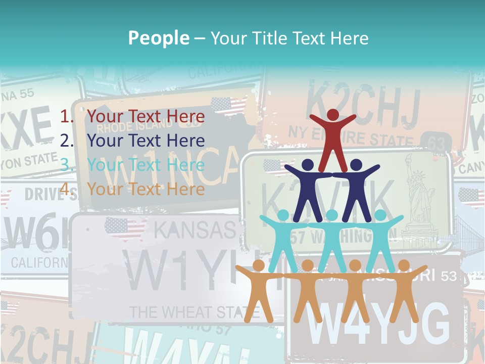 California Road Retro PowerPoint Template