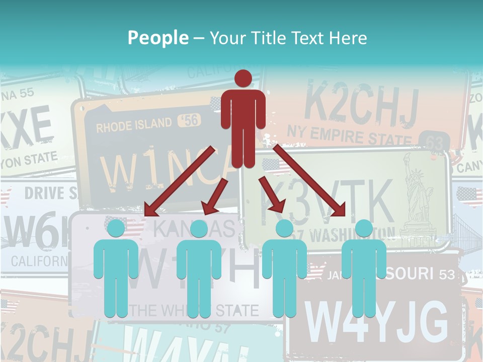 California Road Retro PowerPoint Template