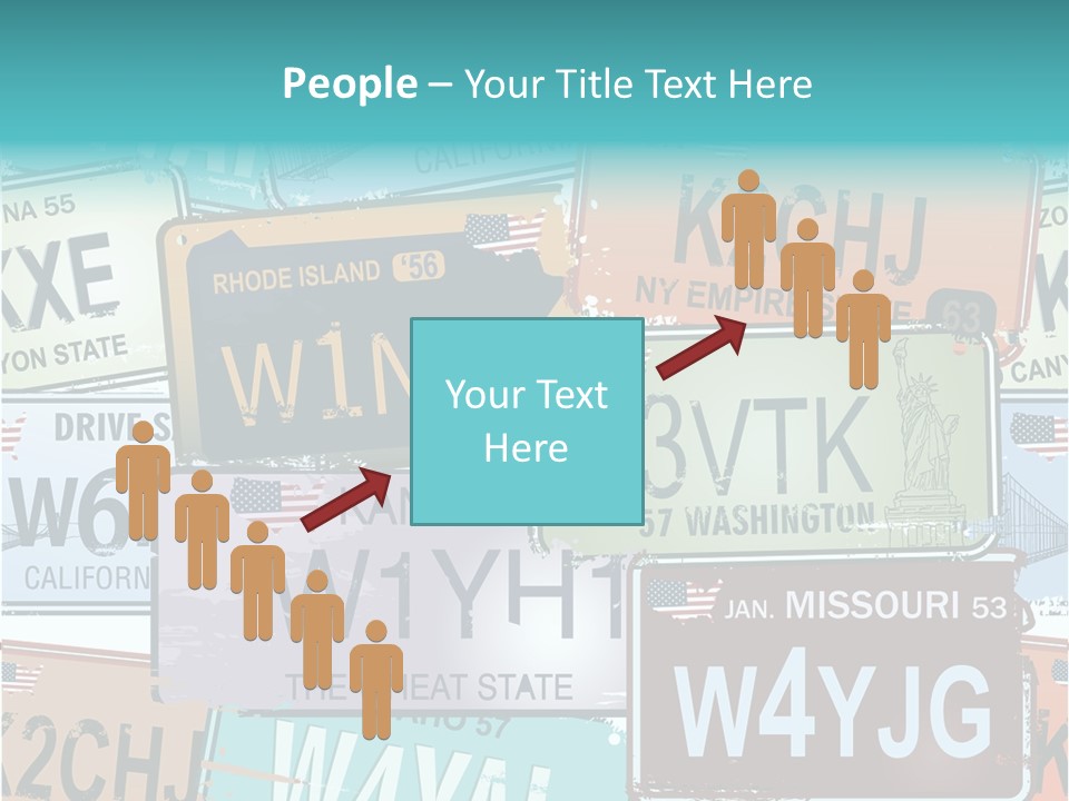 California Road Retro PowerPoint Template