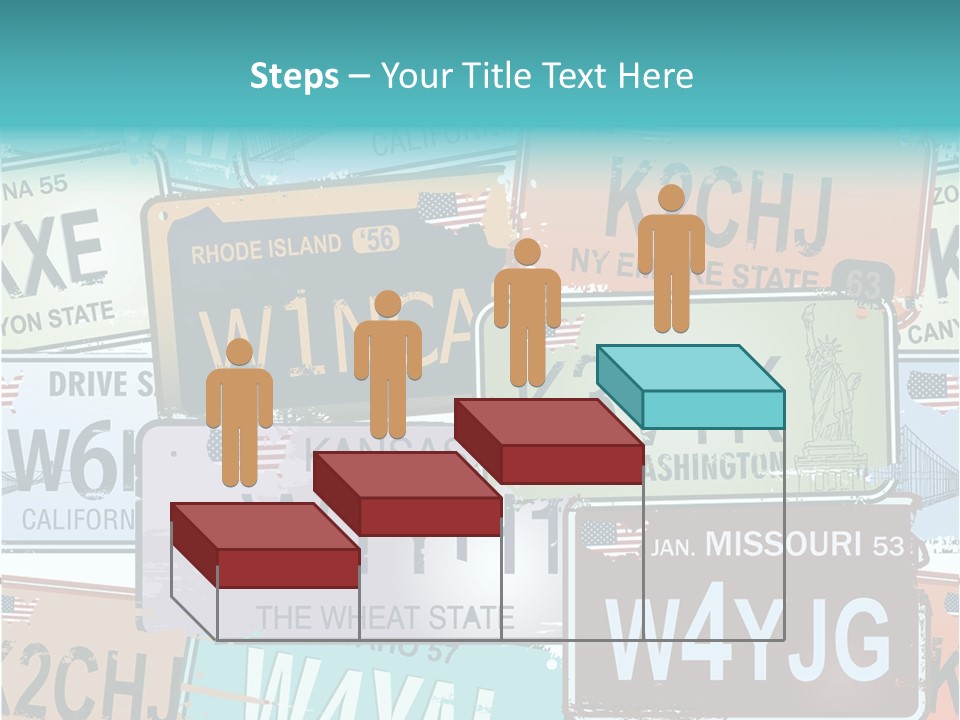 California Road Retro PowerPoint Template