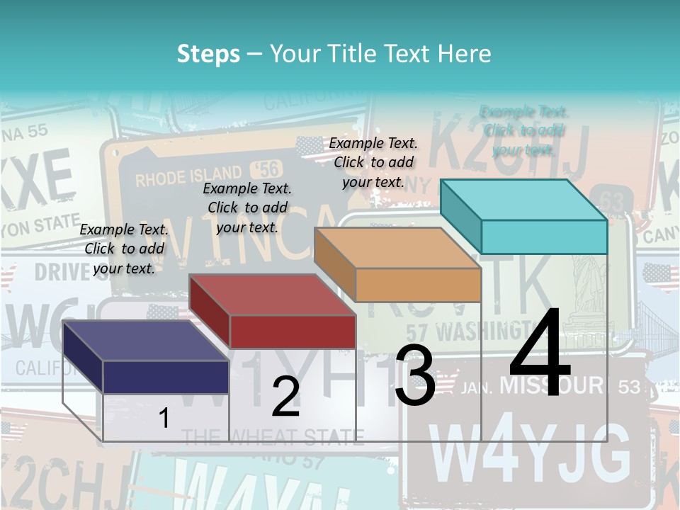 California Road Retro PowerPoint Template