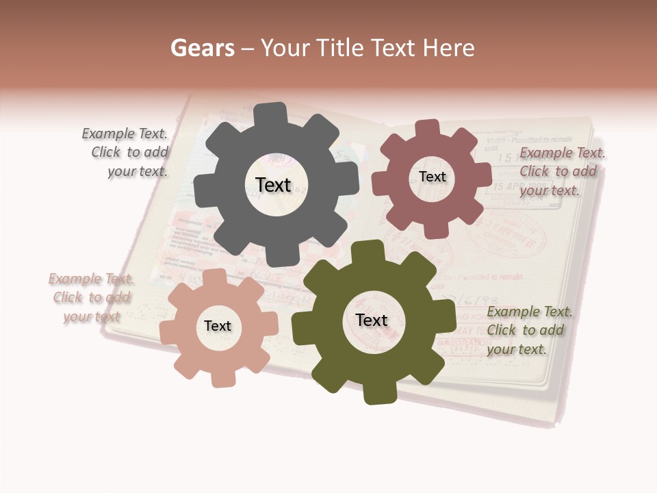 Asia Border Japan PowerPoint Template